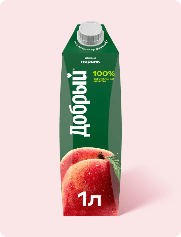 Добрый® Яблочно-персиковый
